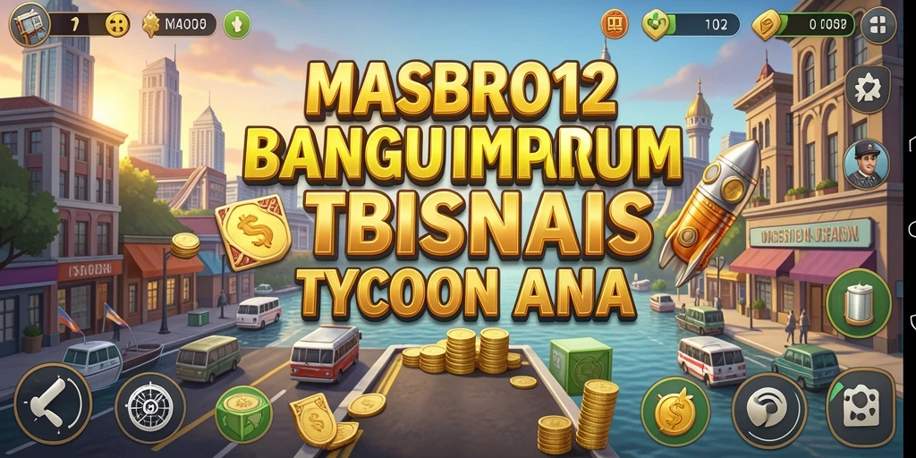 Tangkapan layar gameplay MASBRO12 yang menunjukkan suasana kompetitif.